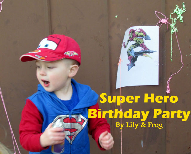 DIY Party: Super Hero Birthday Party Games